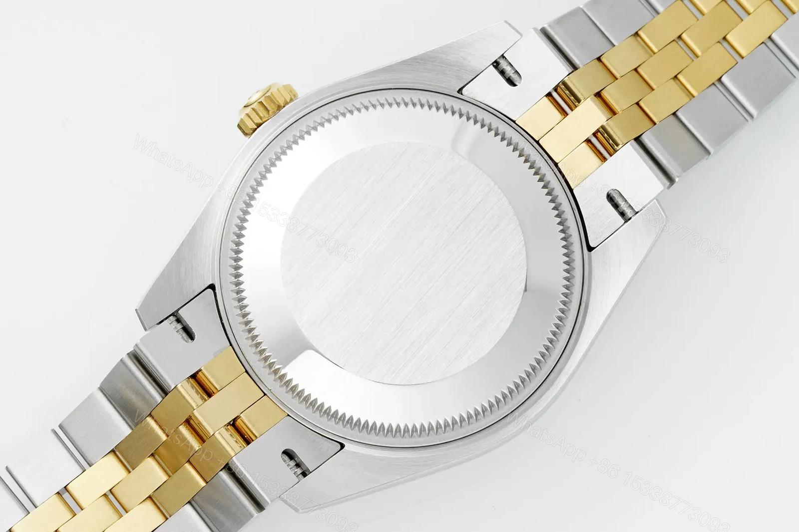 View 8 of Rolex Datejust Diamond Olive Green Dial Yellow Gold Diamond Bezel 36mm RLX-DJ-DIA-OLV36