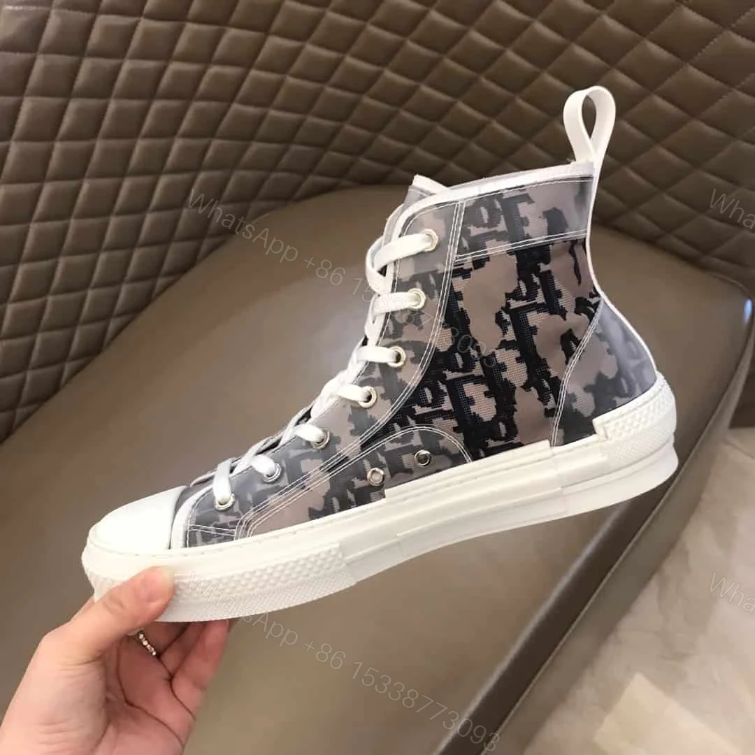 View 8 of DIOR “B23” HIGH-TOP SAFARI DIOR OBLIQUE SNEAKER – CD16