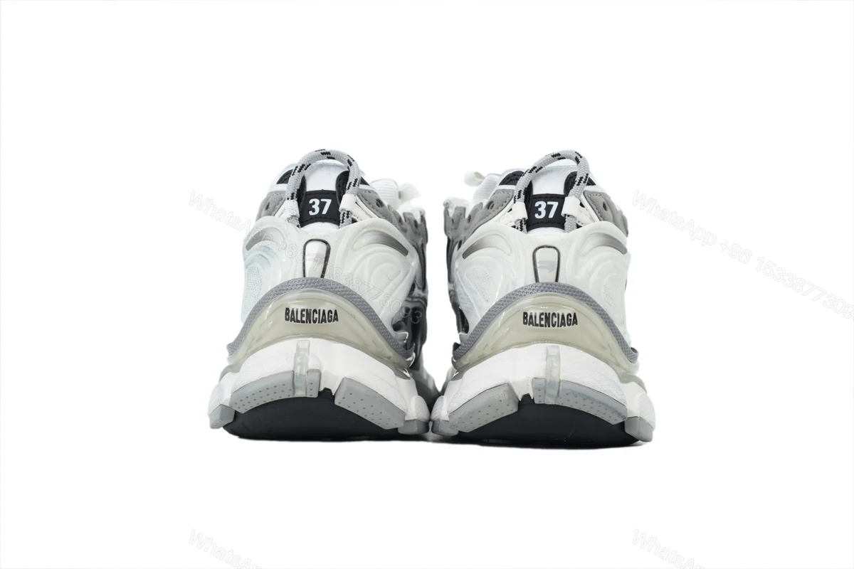 View 3 of Balenciaga RUNNER LED SNEAKER Grey 853223 WRNLD 9012