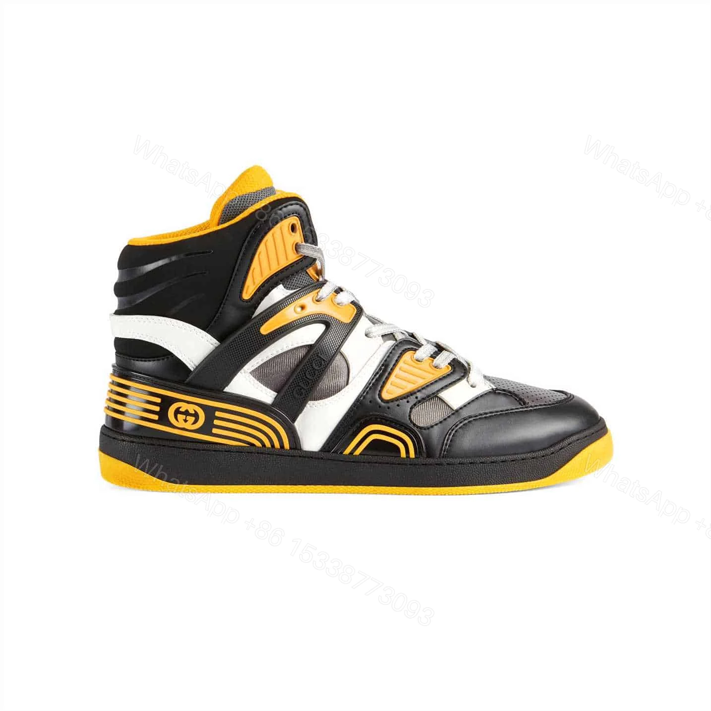 GUCCI BASKET SNEAKERS BLACK DEMETRA – GC064 — view 1