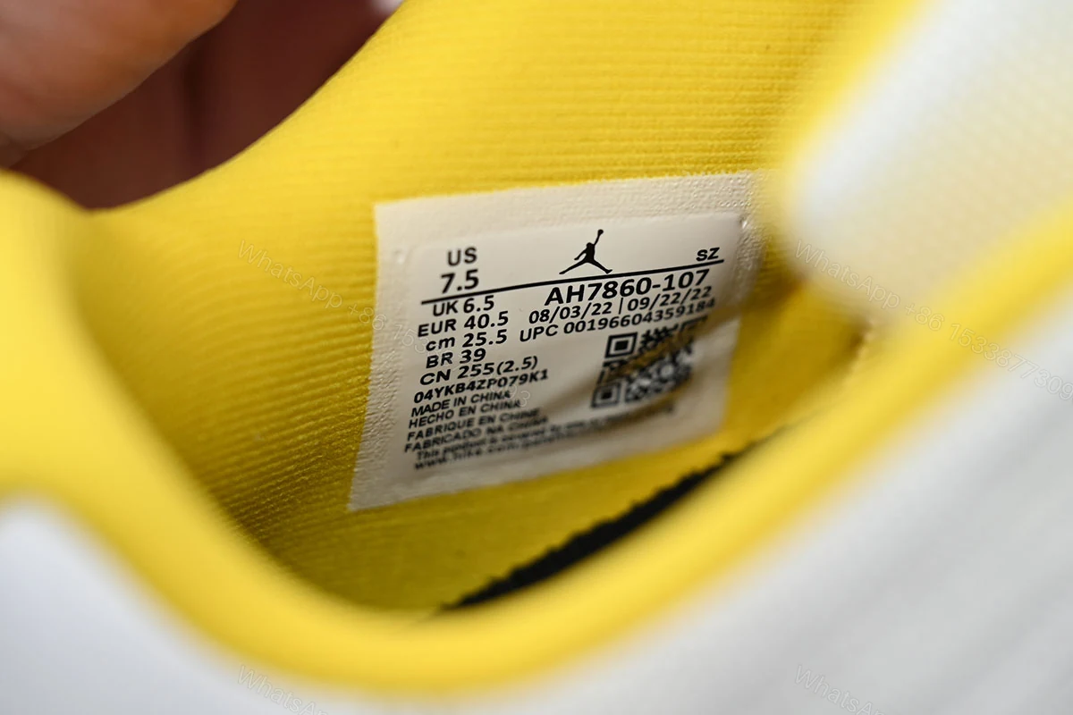 View 6 of Air Jordan 11 Retro Low WMNS “Yellow Snakeskin AH7860-107