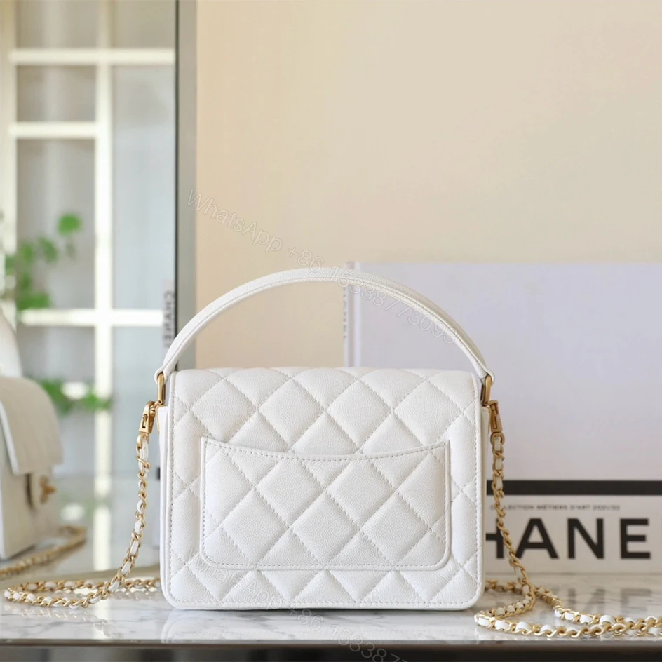 View 2 of 高仿Chanel*24K系列AS03002手柄口蓋包中號牛皮免檢版
