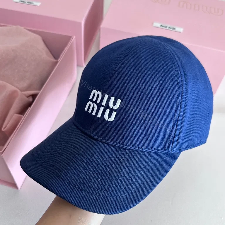 View 2 of Navy Cotton Twill Cap â€” Designer-Inspired, All-Day Comfort