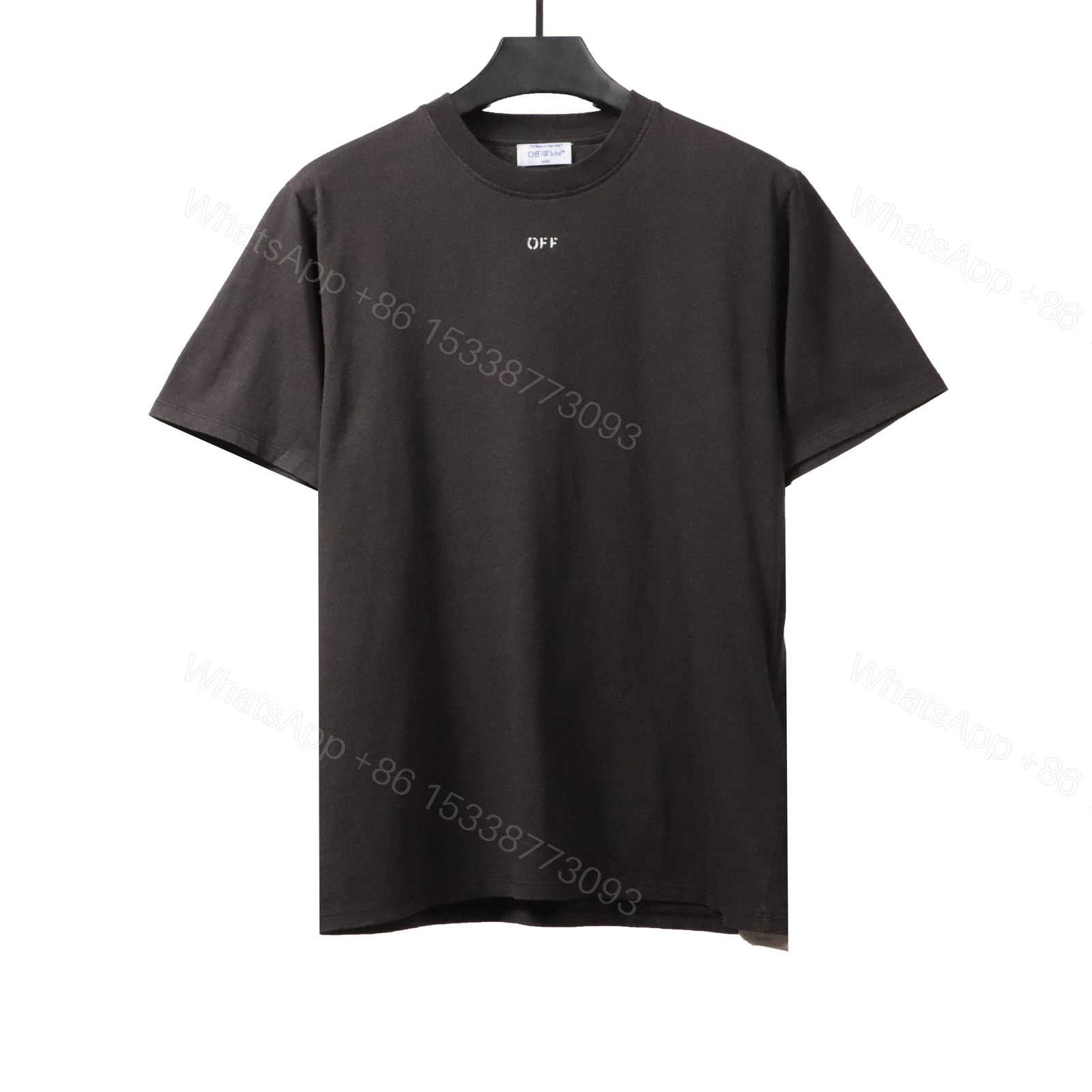View 4 of Off White Matthew Skate Logo Print T-Shirt