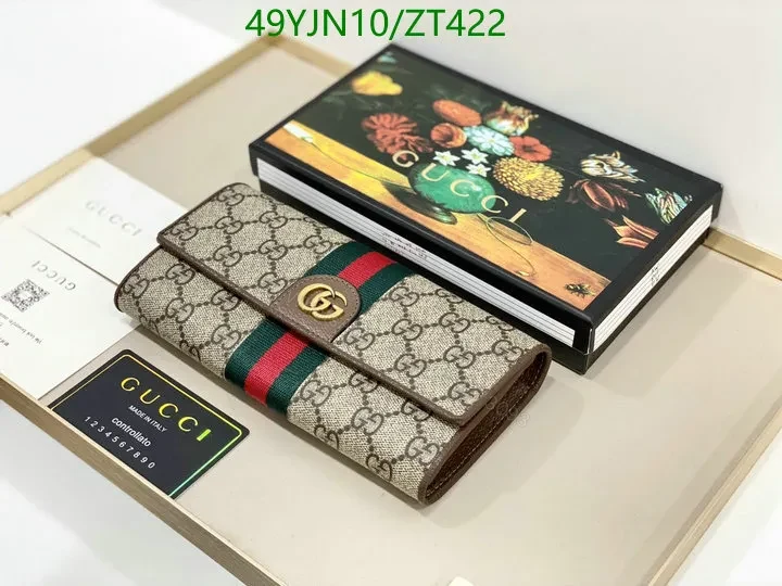 View 4 of Luxury Gucci Continental Ophidia GG Wallet Replica XS64NP