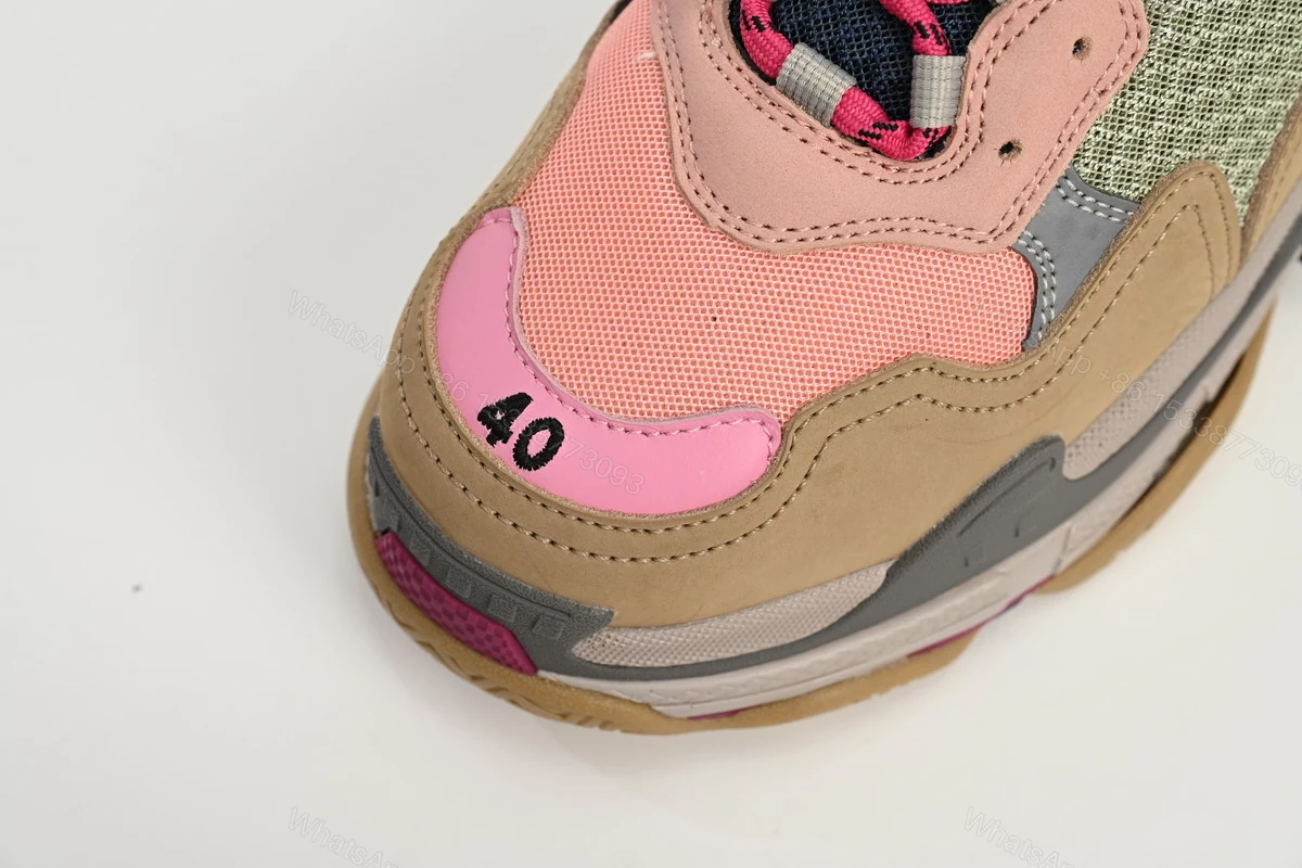 View 6 of Balenciaga Triple S Grey Pink 490672 W09O5 1036