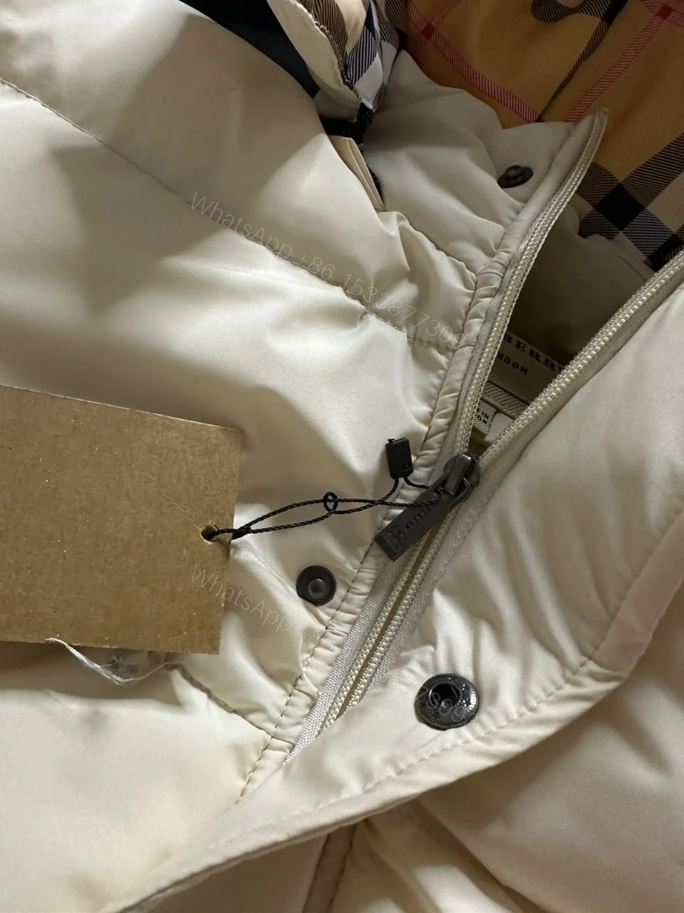 View 10 of FIRST COPY BURBERRY IMPORTED PUFFERS JACKETS