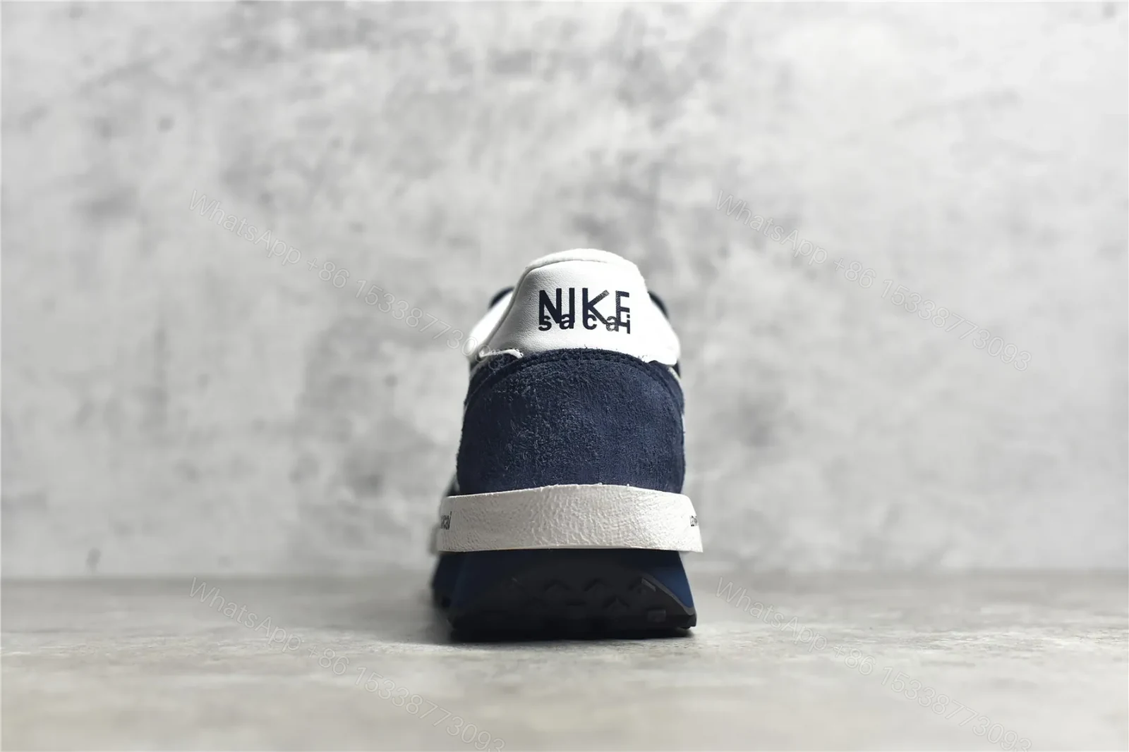 View 7 of Fragement × sacai × Nike LDWaffle “Blackended Blue” Reps