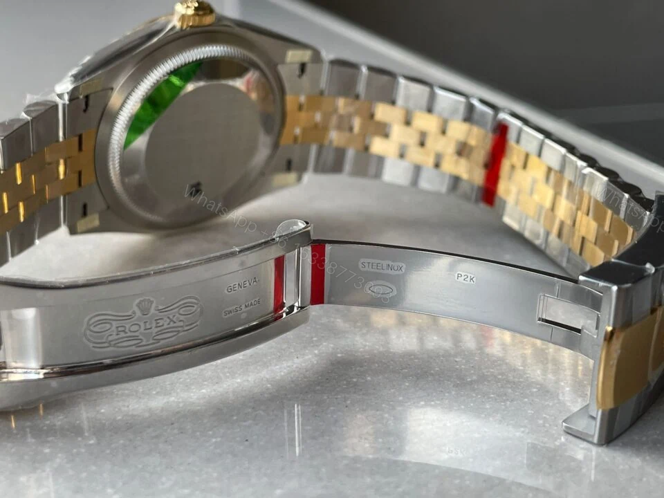 View 9 of VSF Factory 1:1 Best Rolex DateJust 36 SS 126233 Edition 904L Steel YG Stick Dial VS3235