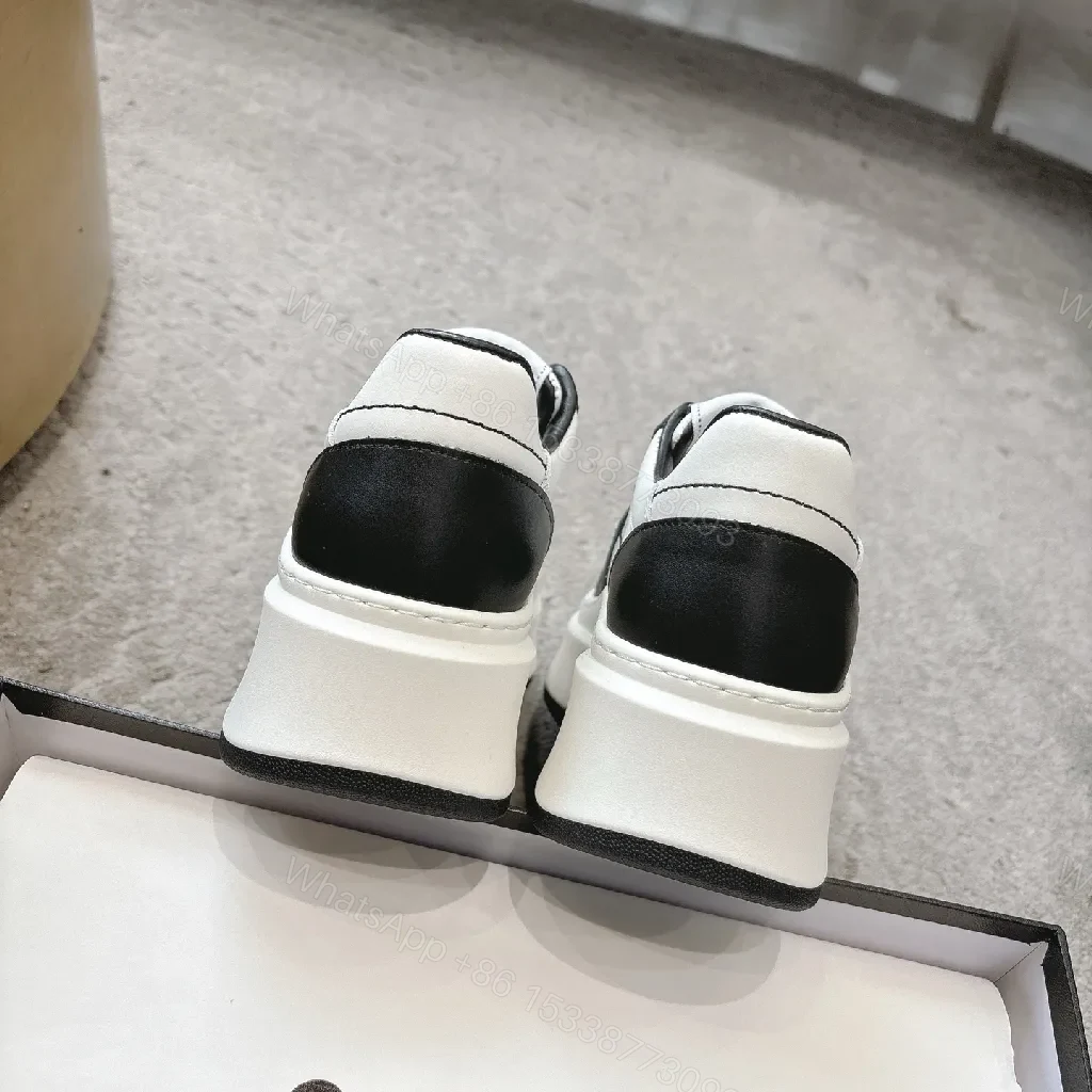View 3 of Monochrome Luxe Chunky Sneakers: High-Top Comfort