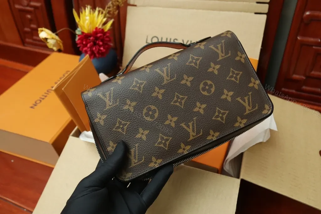 View 3 of Louis Vuitton Monogram Canvas Zip-Around Wallet: Everyday Luxury