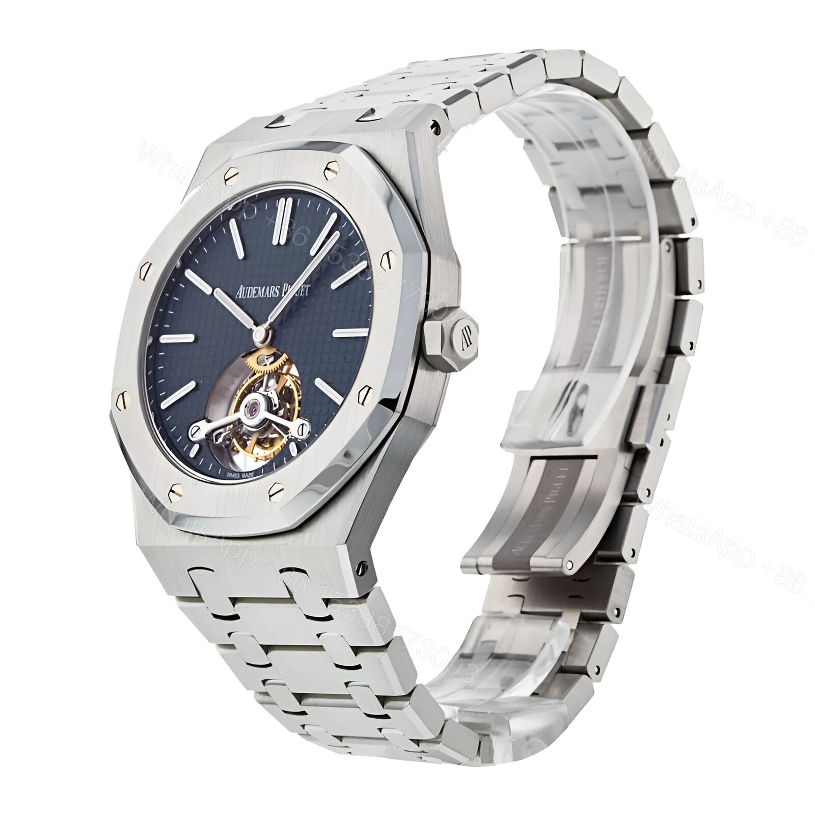 View 2 of Audemars Piguet Royal Oak Tourbillon 26512ST.OO.1220ST.01 Replica