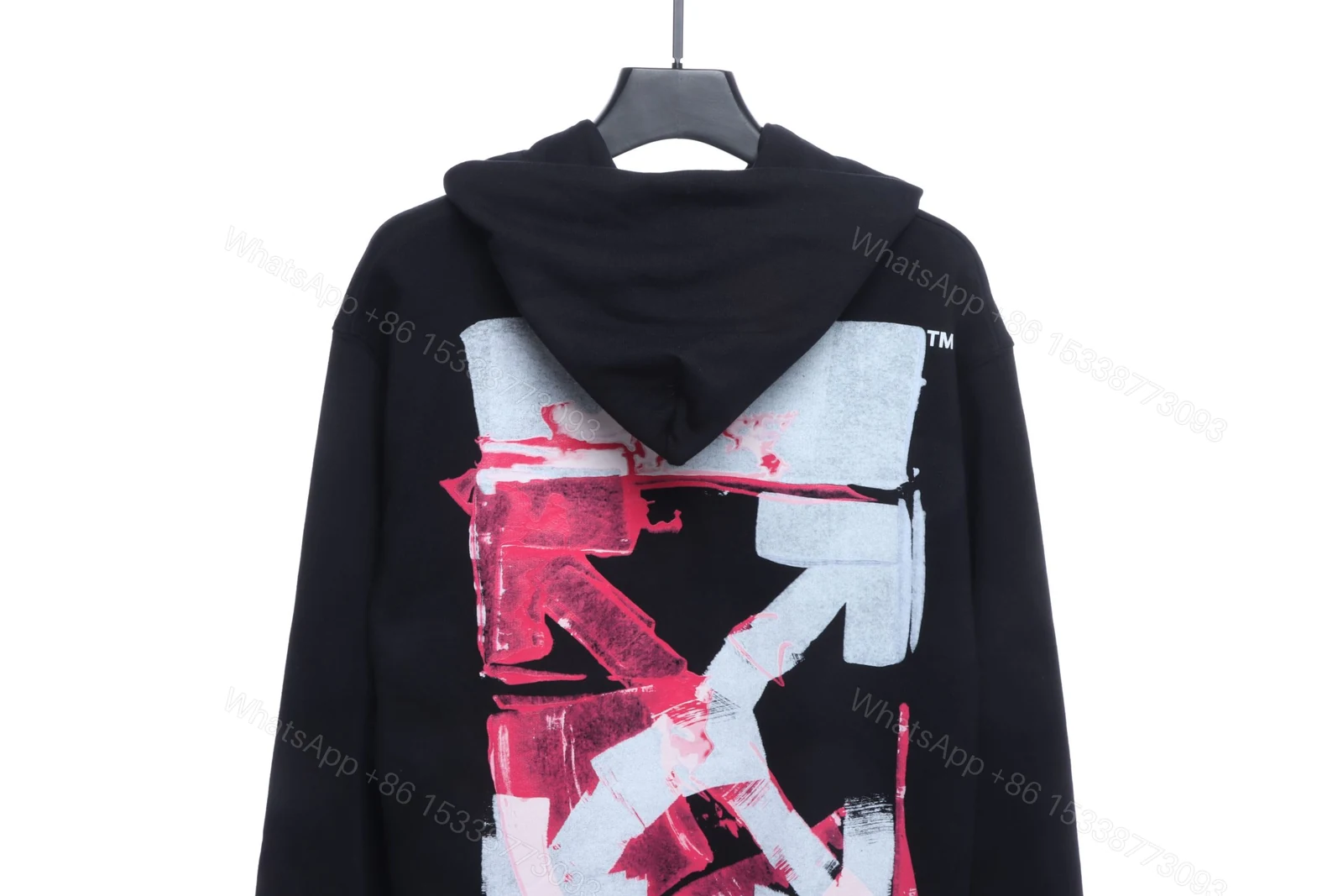 View 2 of Off-White Acrylic Arrow Hoodie