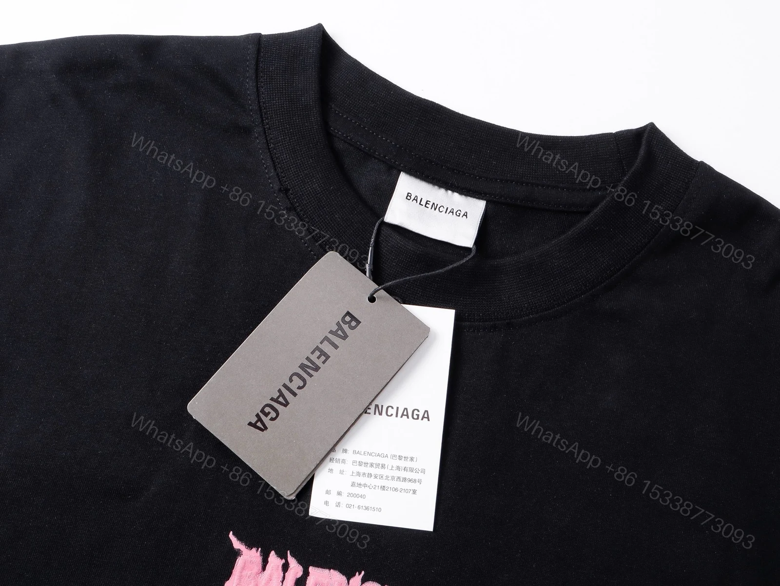 View 8 of Balenciaga Clothes Pink embroidery pattern