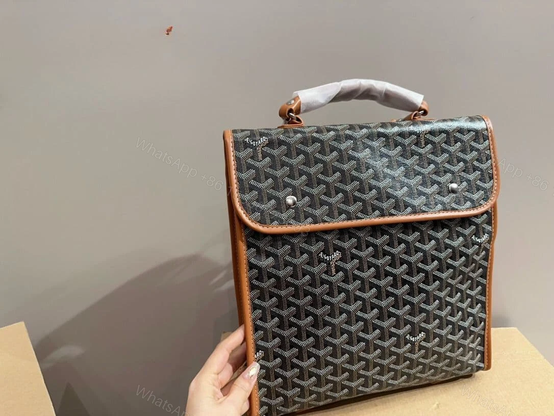 View 8 of GOYARD SAINT L?GER BACKPACK BLACK TAN 36CM STLEGEMMLTY01CG03P