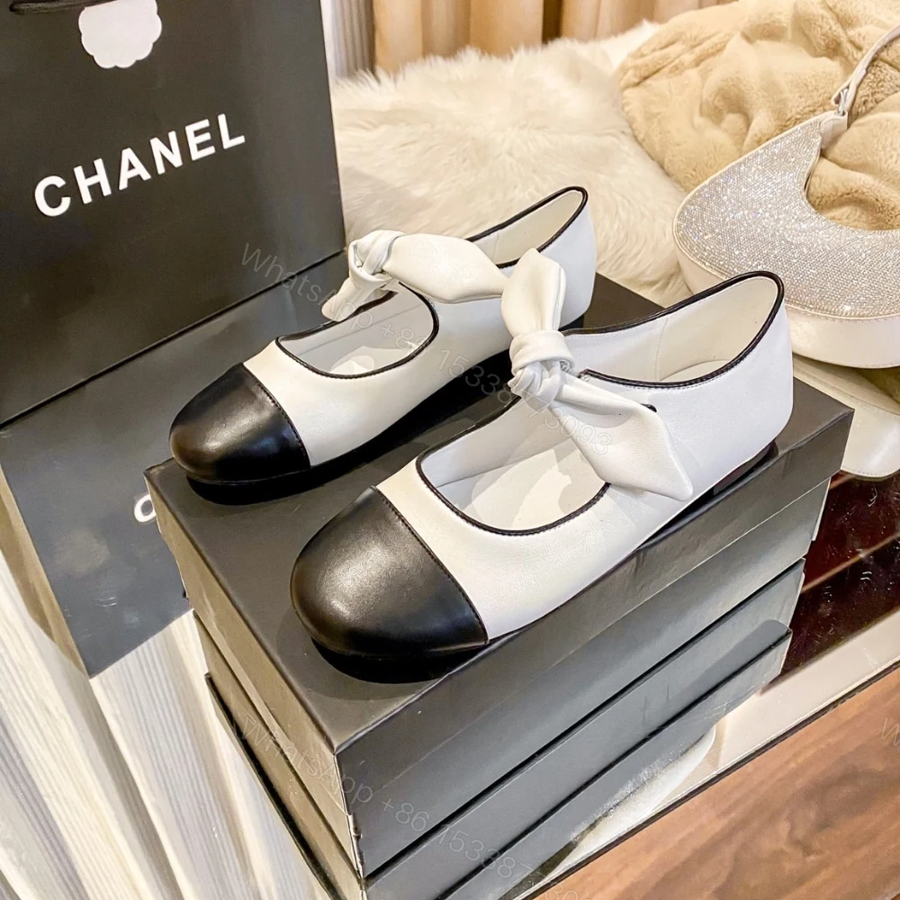 View 7 of CHANEL MARY JANES SHOES WHITE AND BLACK G46149 X01000 NABTK