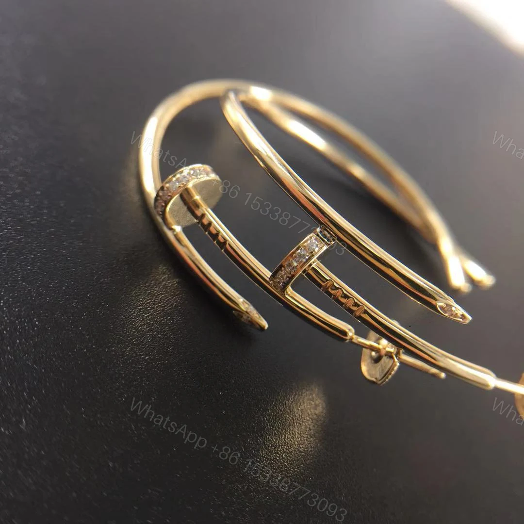 View 3 of Cartier Juste Un Clou Earrings, Diamonds