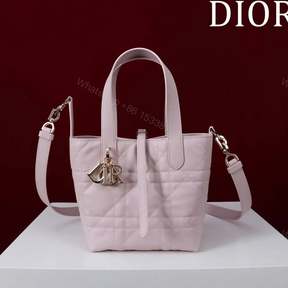 View 4 of Small Dior Toujours Vertical Tote Bag