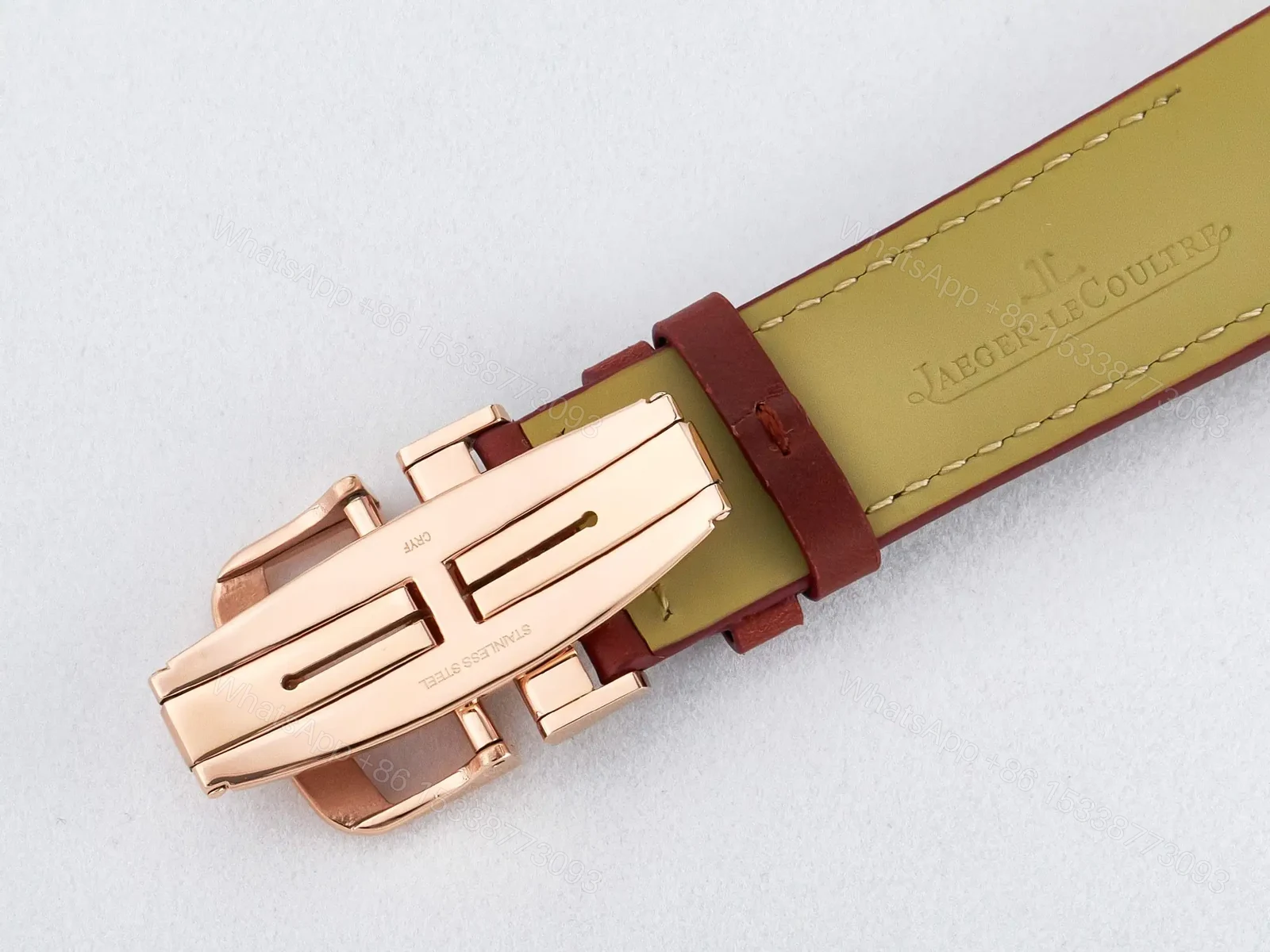 View 22 of Reverso Tribute Duoface Small Seconds RG MGF Best Edition Black Dial on Red Leather Strap A854A