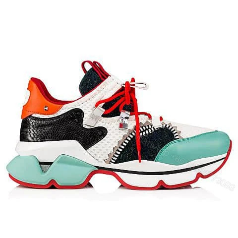 CHRISTIAN LOUBOUTIN RED- RUNNER SNEAKER – CL53 — view 1