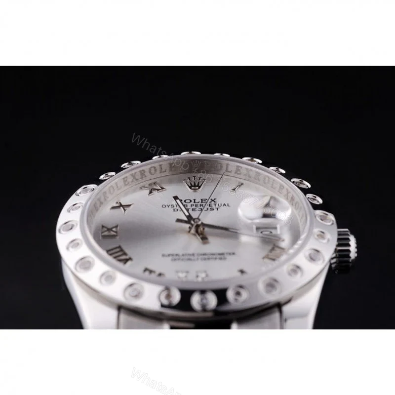 View 10 of Replica Rolex Datejust Silver Dial 7468 36 mm