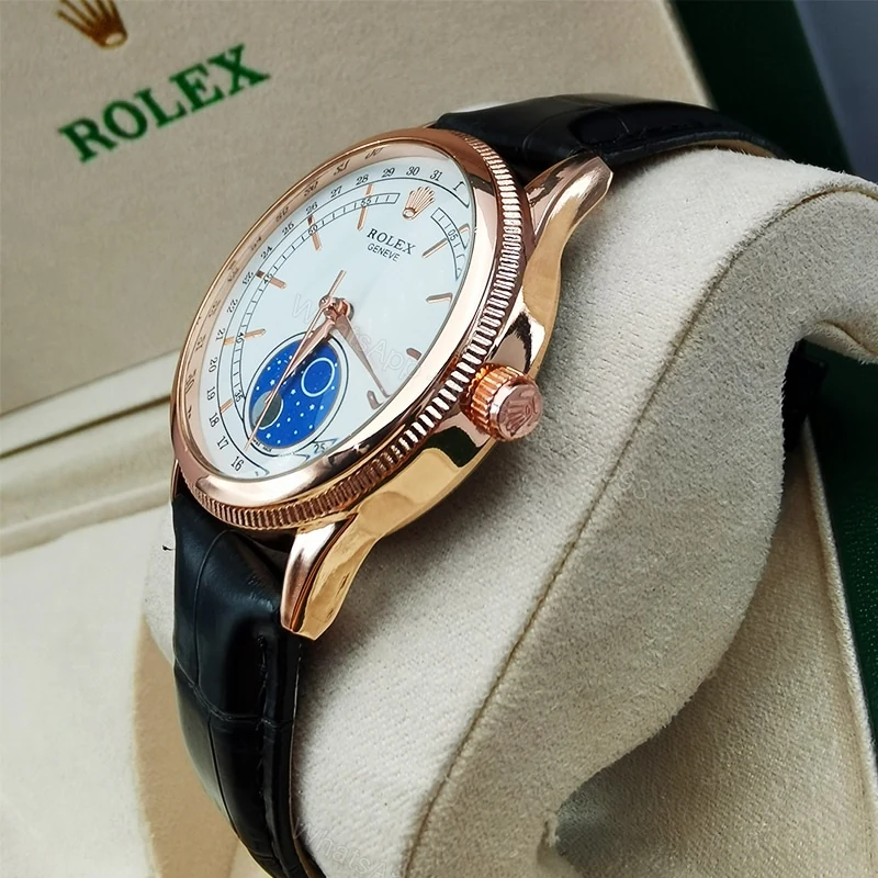 View 8 of Rolex Cellini Moonphase White 39Mm 50535