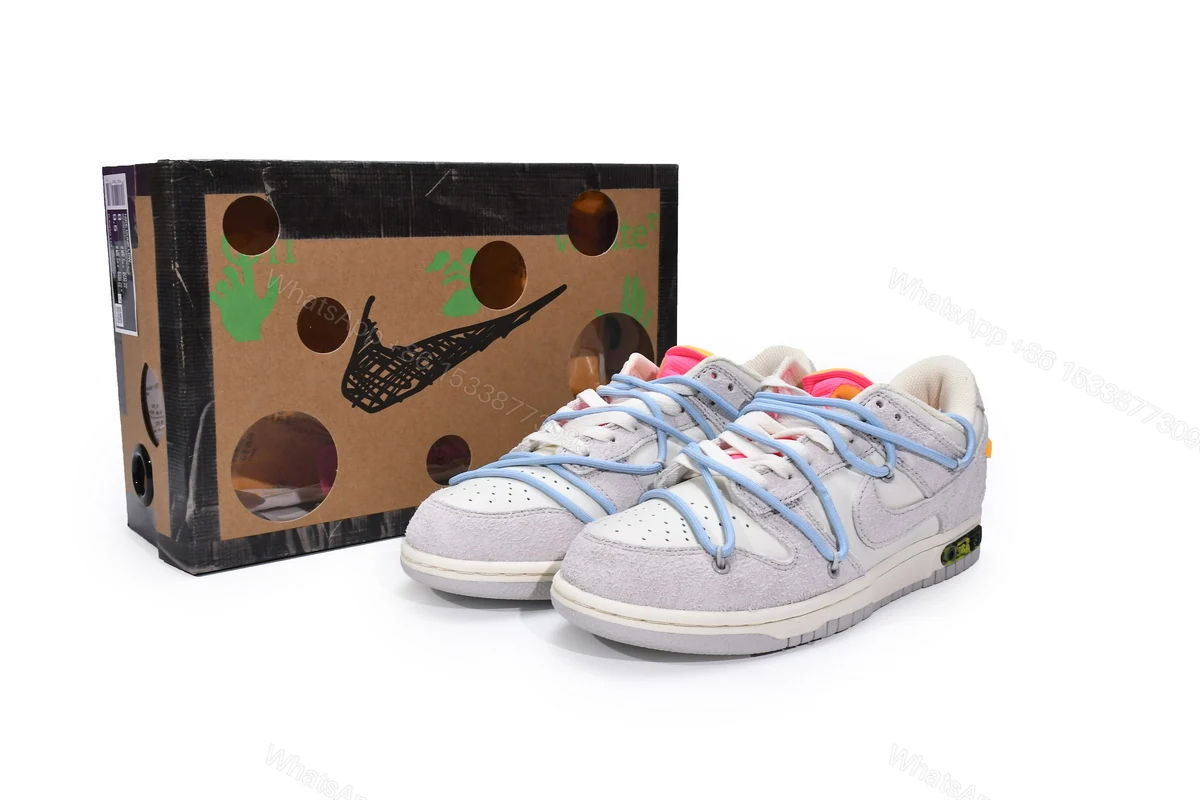 View 4 of OFF WHITE x Nike Dunk SB Low The 50 NO.38 DJ0950-113