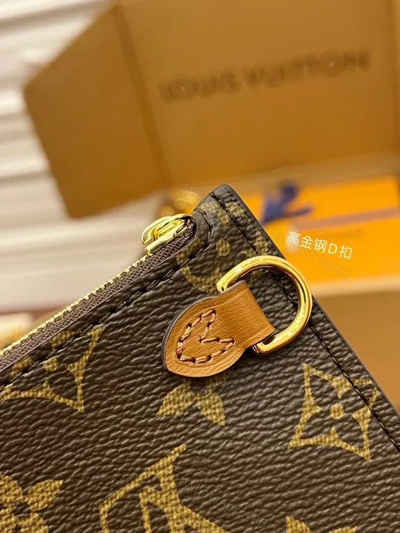 View 5 of Chic Monogram Crescent Bag â€” Luxury, Versatile, LV-Inspired Accessory