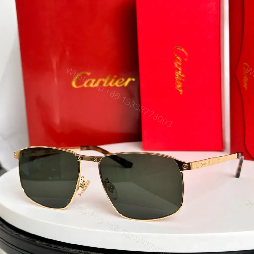 View 4 of Gold-Tone Metal Aviator Sunglasses - Timeless Luxury Comfort