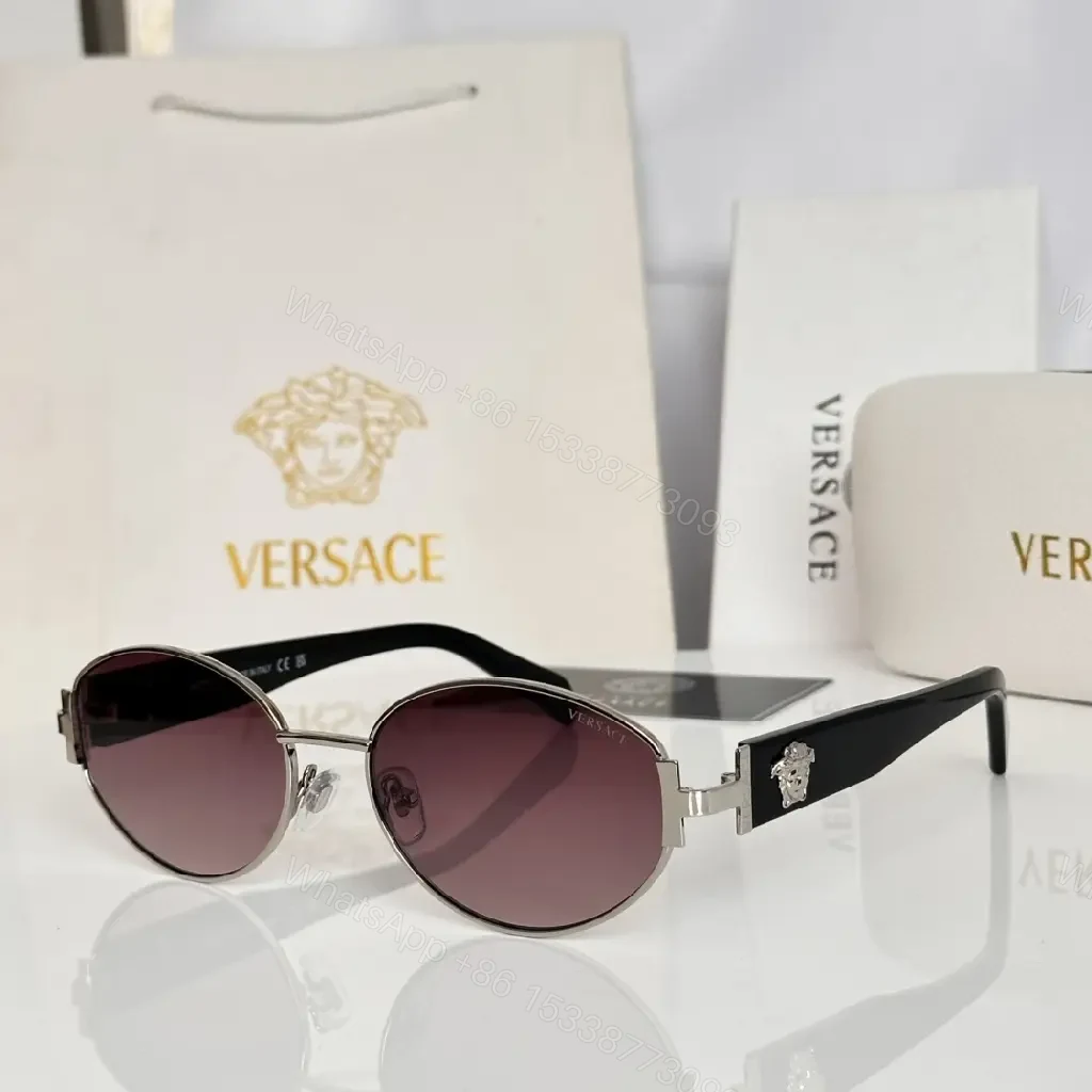 View 3 of Round-Frame Sunglasses: Ultra-Statement Premium Vision Glasses