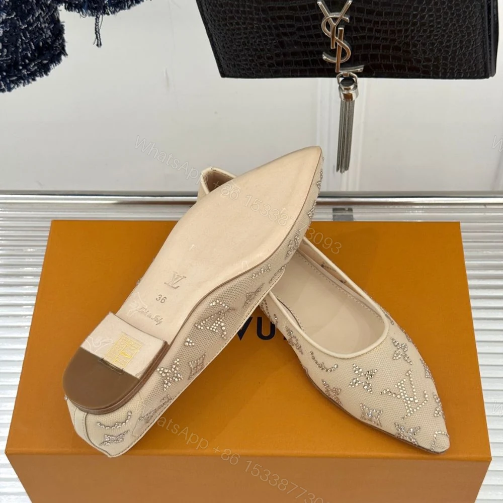 View 6 of Louis Vuitton Gala Flat Ballerina Nude 1AIDQS