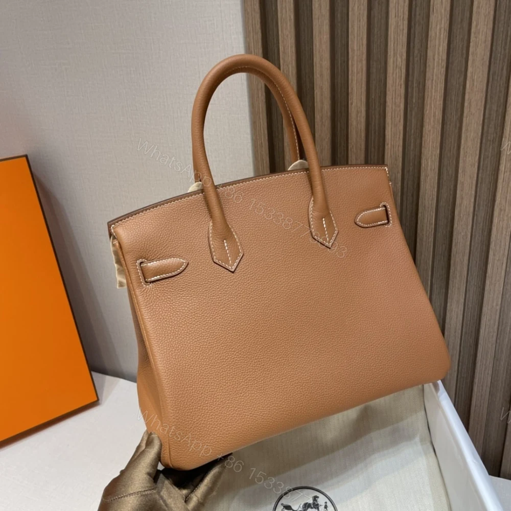 View 4 of Hermès Birkin 30 Brown Gold Hardware