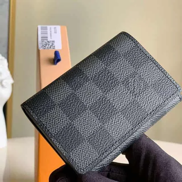 View 2 of Louis Vuitton Envelope Carte De Visite Damier Graphite Canvas N63338 – RRG048