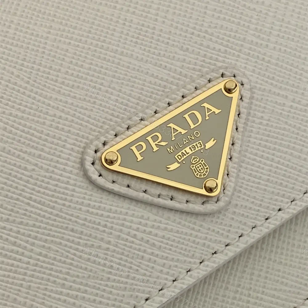 View 9 of 高仿Prada*Saffano系列1NF059斜挎包白色Mini免檢版
