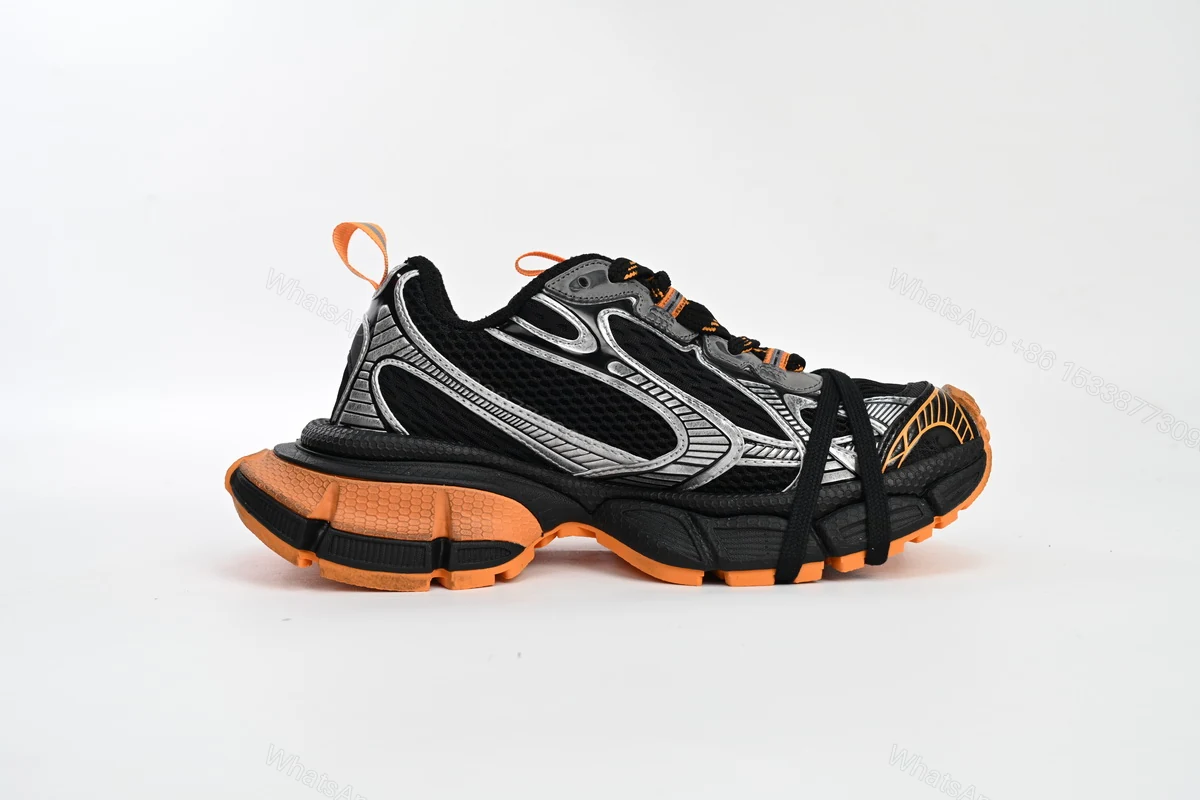 View 5 of Balenciaga 3XL All Black Orange 734731 W3XL3 1178