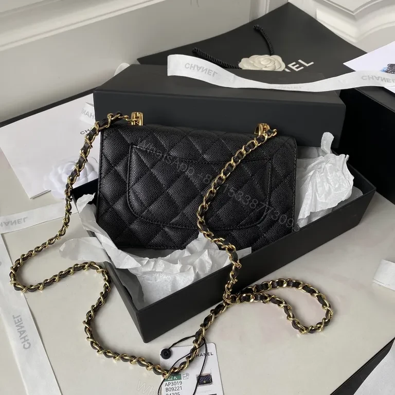 View 6 of Chanel-Inspired Quilted Flap Bag: Timeless Luxury Shoulder Bag