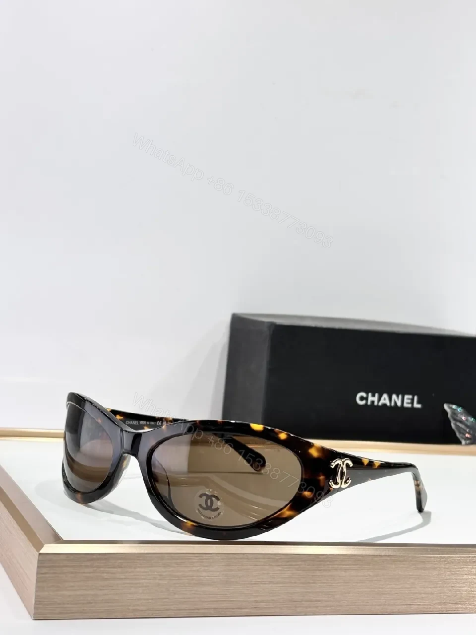 View 6 of Black Acetate Sunglasses – Luxe Comfort, Iconic Silhouette, Polarized UV400