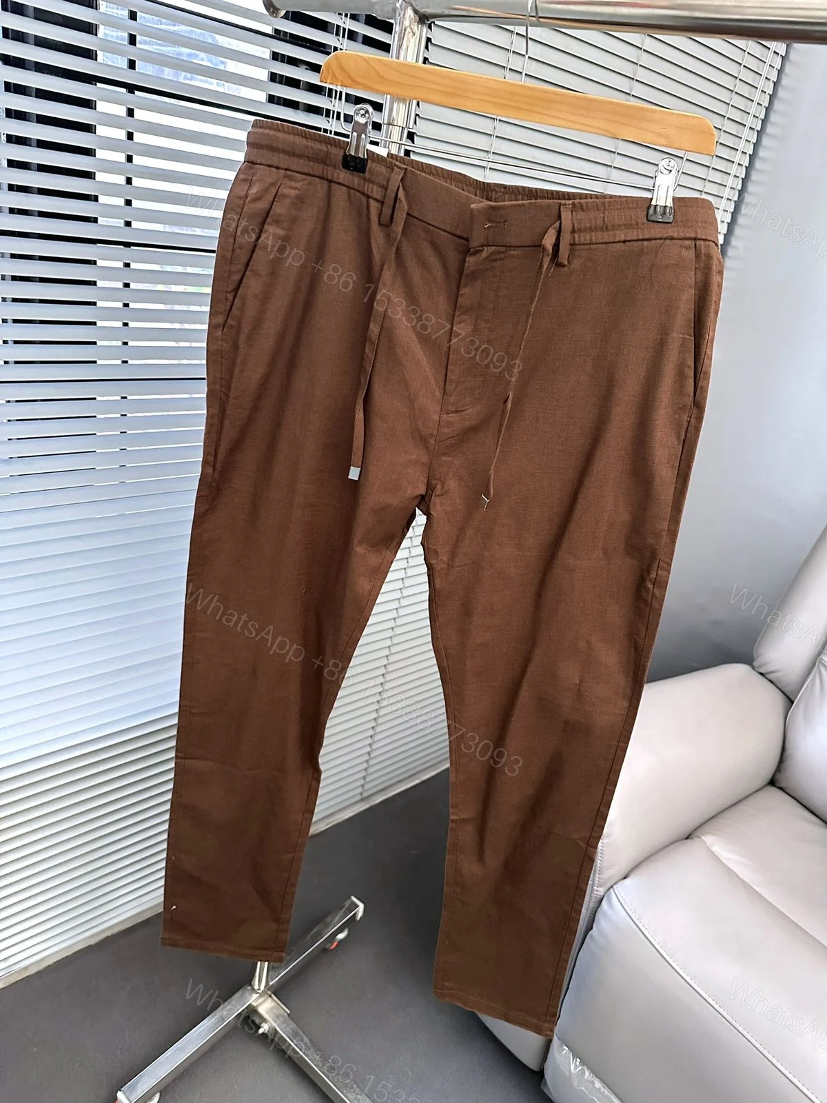 View 10 of Ralph Lauren Premium Linen Pants First Copy | AAA+ Replica Limited Edition