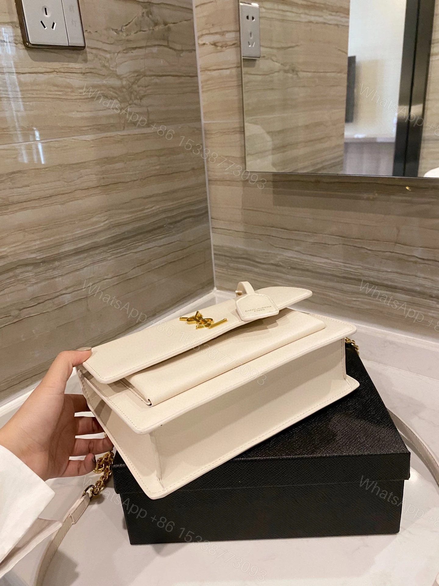 View 8 of Saint Laurent SUNSET MEDIUM IN SMOOTH