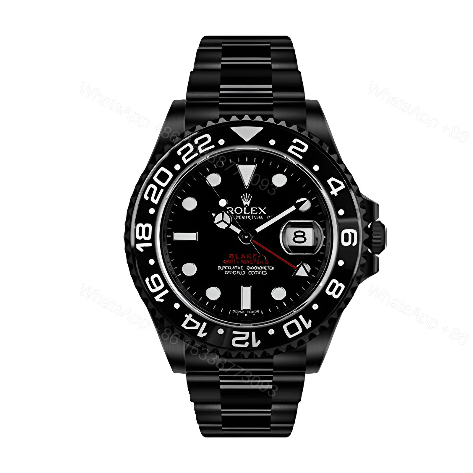Rolex Blaken GMT-Master II Single Red Replica — view 1