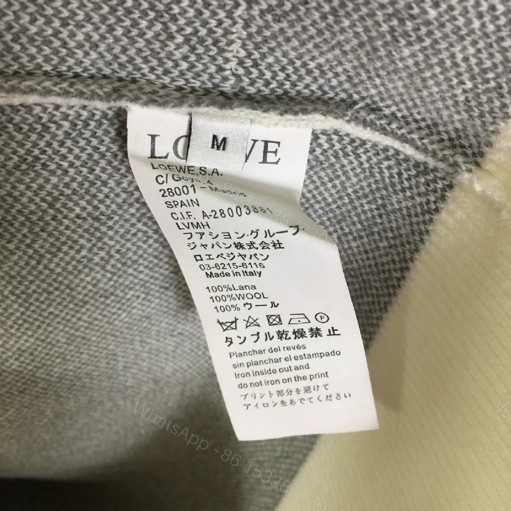 View 4 of Soft Grey Knit Crewneck: Logo Graphic Elevation Knitwear