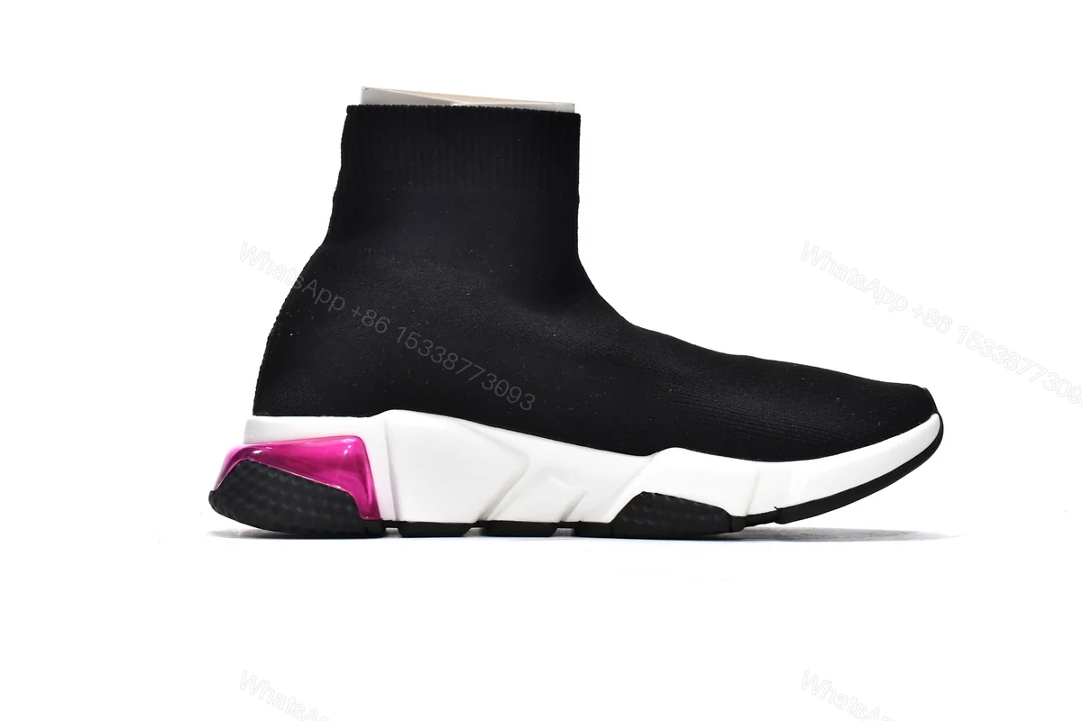 View 2 of Balenciaga Speed Trainer Black Purple