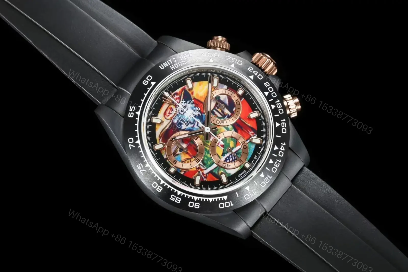 View 2 of Fake Rolex Daytona AET Remould Picasso Edition ROLEX-DAYTONA-AET-PC