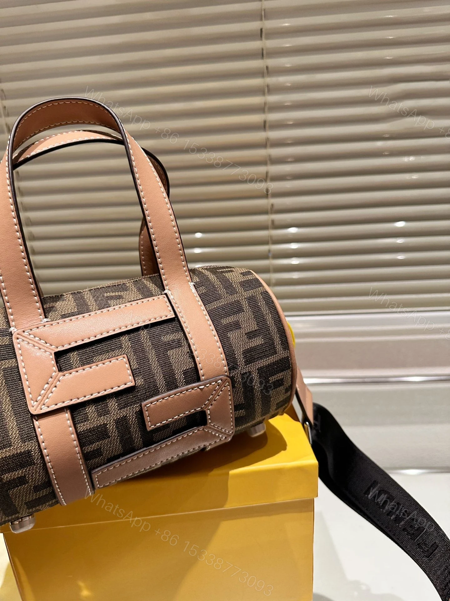View 2 of FENDI MINI BAG 7VA570 KHAKI