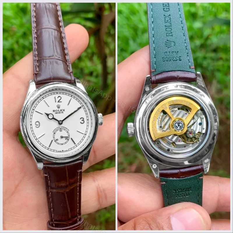 View 2 of Rolex Perpetual 1908 White Dial Automatic 41MM