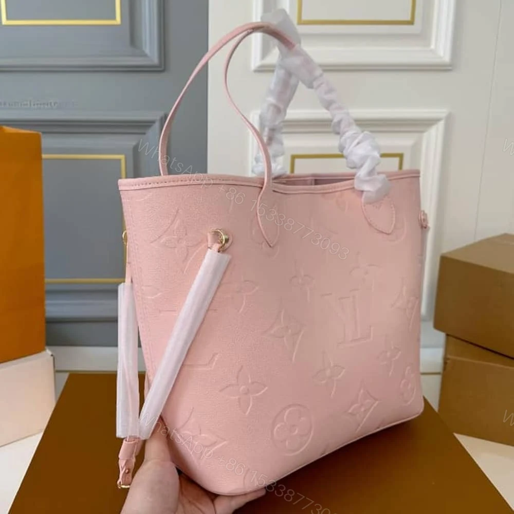 View 3 of Louis Vuitton Neverfull Full MM Pink 43Cm