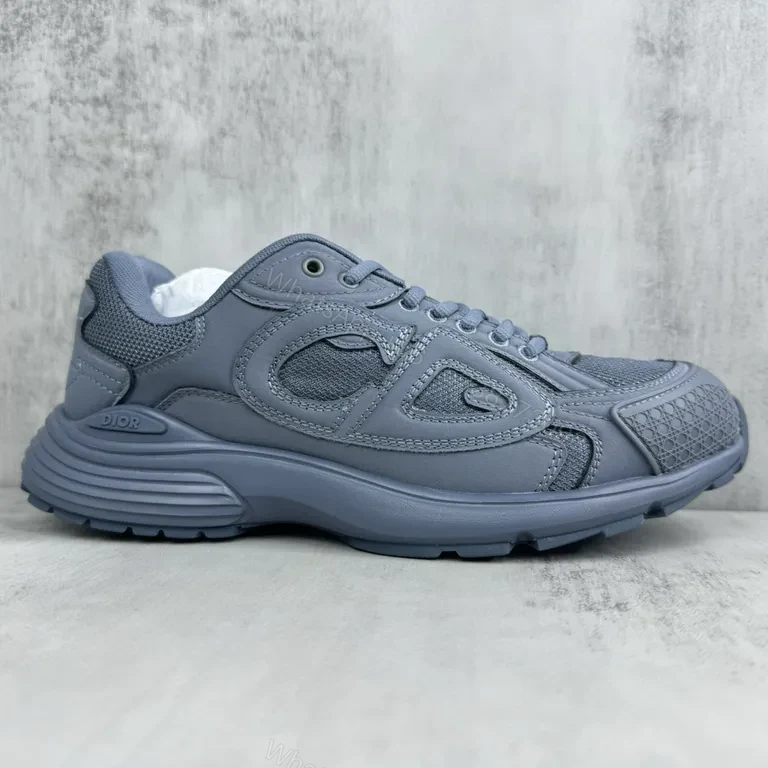 View 2 of Dior Low-Profile Runner: Luxe Textured Comfort Sneaker
