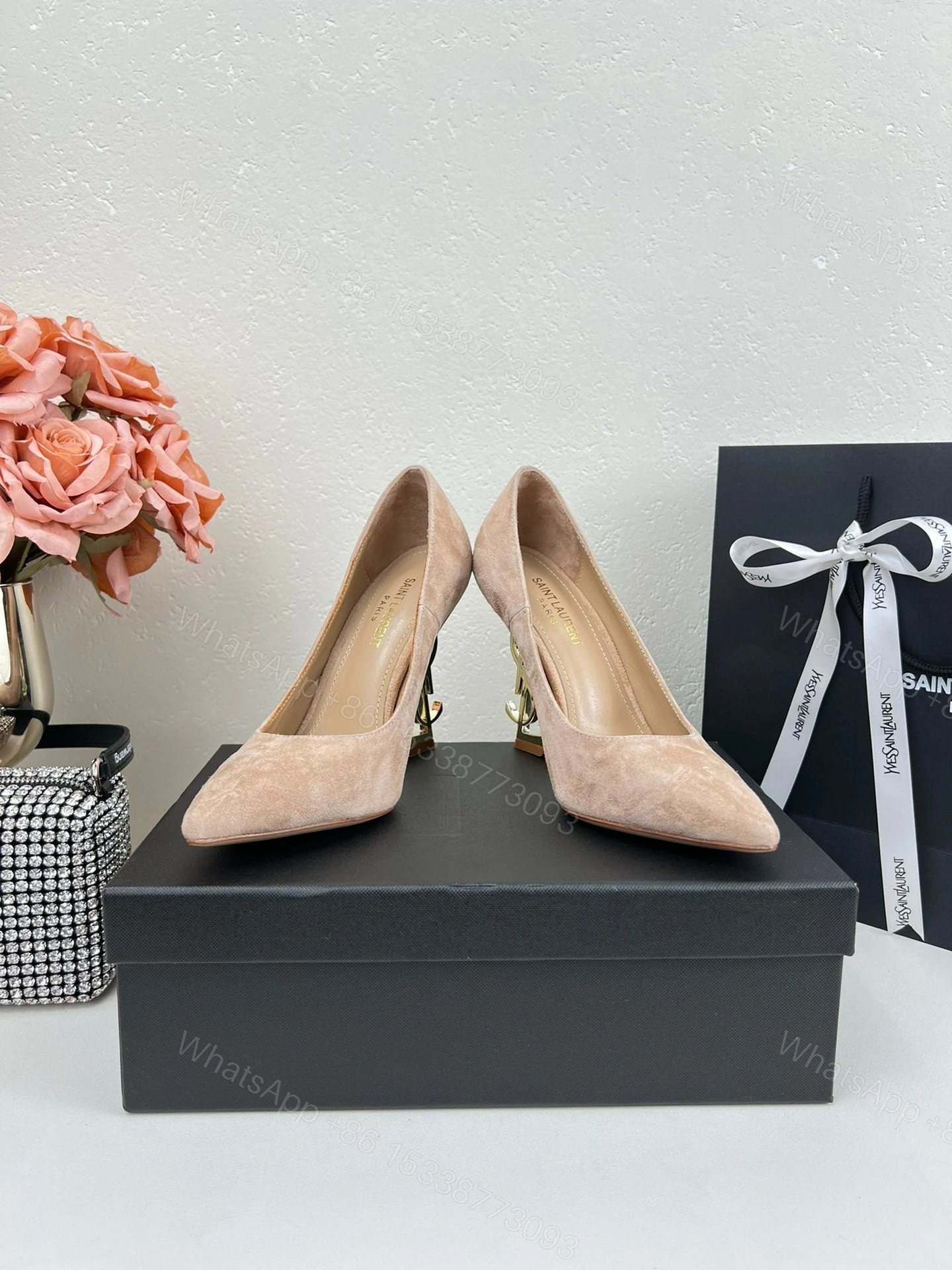 View 9 of Designer YSL High Heel Shoes 010