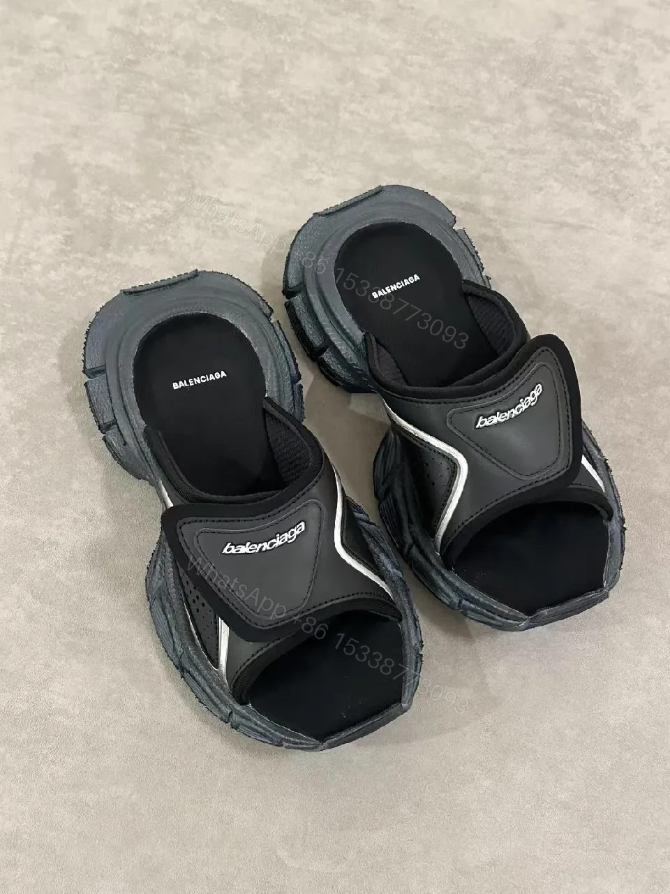 Bold Sketch Sandals: Strapped Comfort City-Style Footwear — view 1
