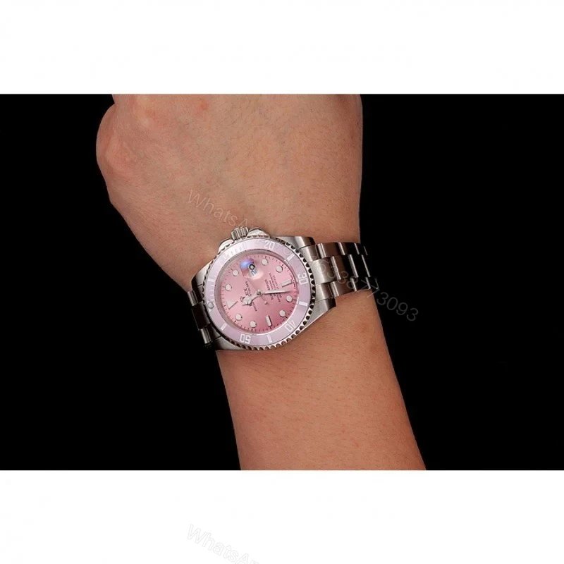 View 9 of Superclone Rolex Submariner Pink Dial 1453980